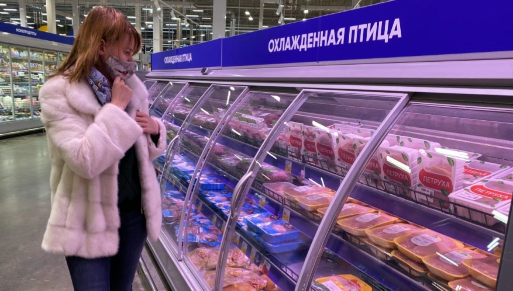 рост цен на куриное мясо в петербурге