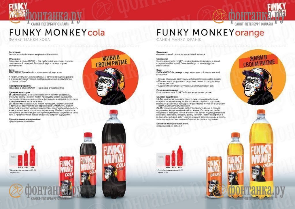coca cola funky monkey